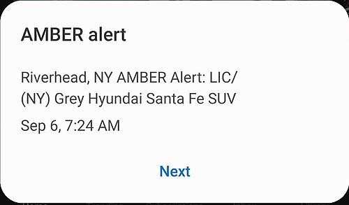 Amber Alert